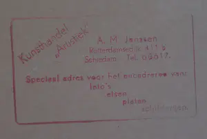 C.L. Dake - Ets naar een schilderij van Jean-Baptiste Corot, Landschap – ingelijst - ca 1890 kopen? Bied vanaf 25!