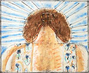 Co Westerik - Vrouw op rug gezien, litho (groot) verkocht voor € 225!