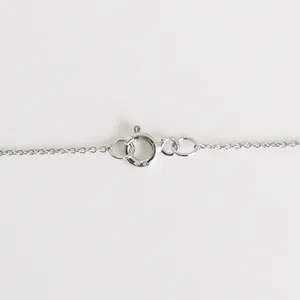 0.27ct Sapphire Pendant with chain kopen? Bied vanaf 140!