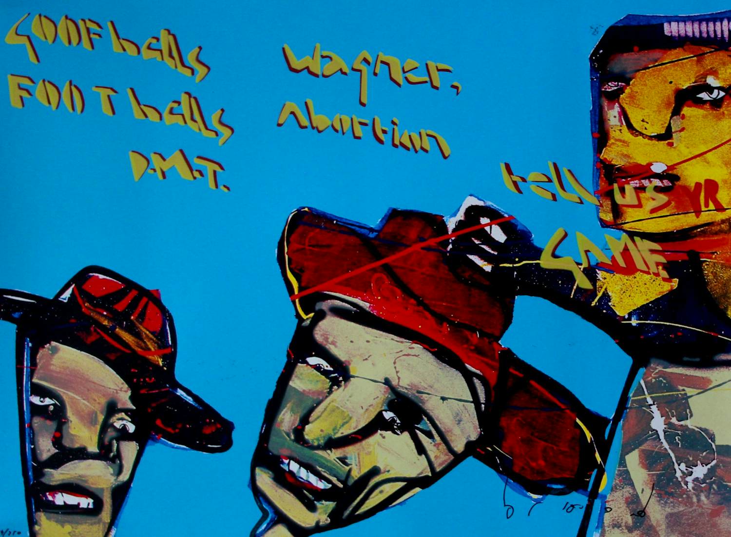 Herman Brood - Zeefdruk: Goof balls kaufen? Bieten Sie von 499!