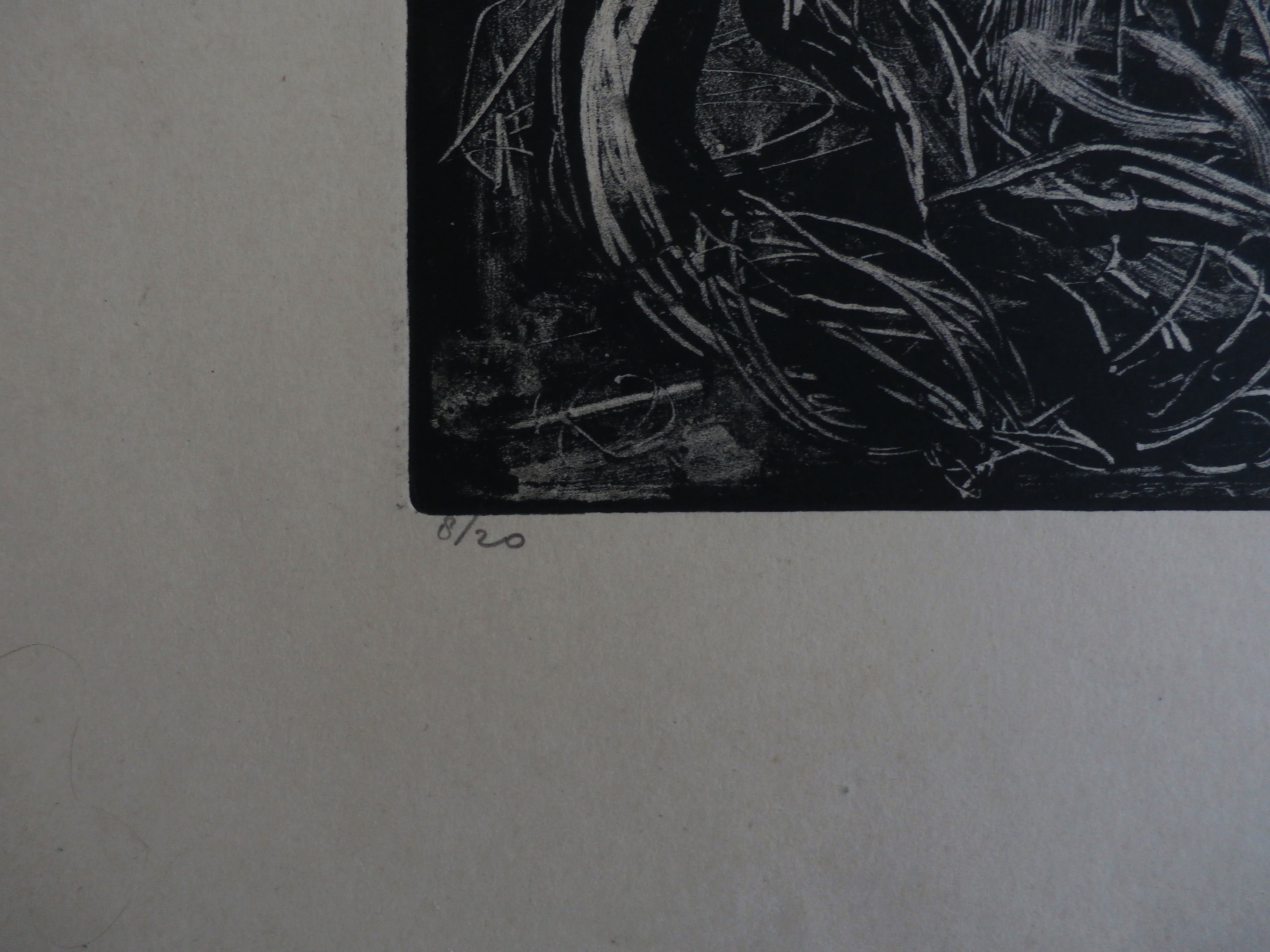 Livinus van de Bundt - litho: La Vache kopen? Bied vanaf 40!