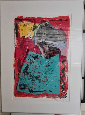 Bep Toscani - Grote handgesigneerde zeefdruk zonder titel kopen? Bied vanaf 50!