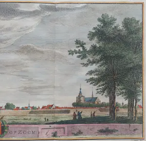 Caspar Jacobsz. Philips - Bergen op Zoom Profielgezicht Oude Gravure Tirion 1739 kopen? Bied vanaf 50!