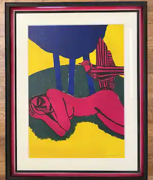 AcheterCorneille - Rood naakt, 1982? Enchérissez de 650!