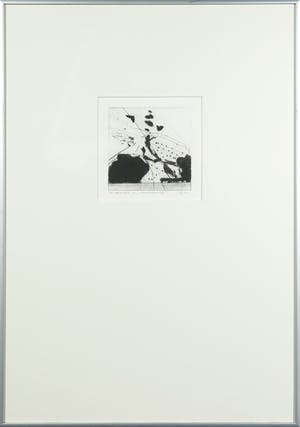 Ko Oosterkerk - Ets, Landschappelijk kopen? Bied vanaf 50!