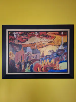 Peter Bol - Frans landschap. kopen? Bied vanaf 1900!