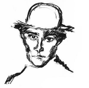 Luis Filcer - Portret Franz Kafka kopen? Bied vanaf 25!