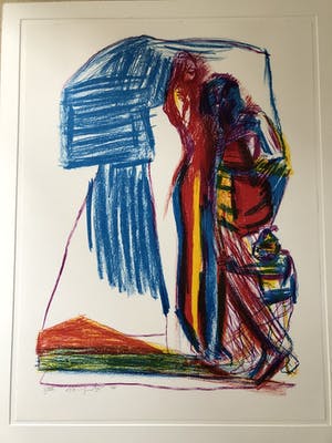 Pieter Defesche - Verliefd paar in landschap kopen? Bied vanaf 5!