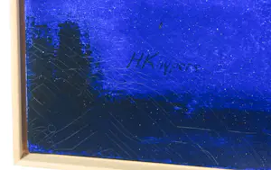 Henk Kuijpers - Acryl op doek, Koroni - Ingelijst. kopen? Bied vanaf 100!