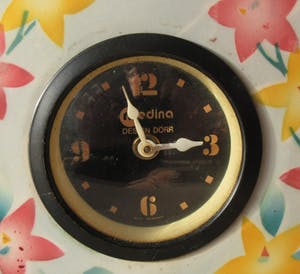 Curiosa - Faience Wasmuel - Art Deco mantelklokje kopen? Bied vanaf 1!