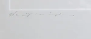 Harry van Kuyk - Reliëfdruk, Letter B - Ingelijst kopen? Bied vanaf 250!