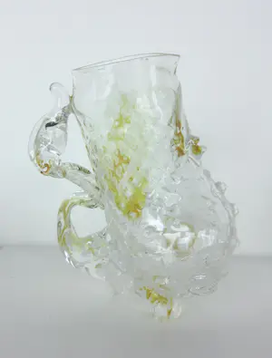 Yvon Trossèl - Prachtige 16-delige set van unieke drinkglazen en een kan kopen? Bied vanaf 225!