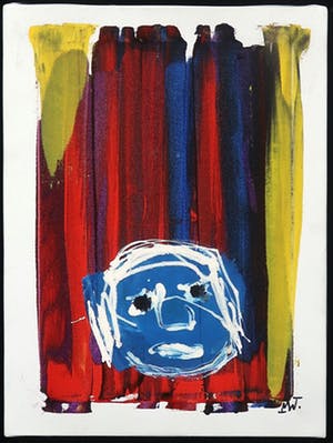 Martin van Wordragen - Olieverf op doek, Kind - Ingelijst kopen? Bied vanaf 1!