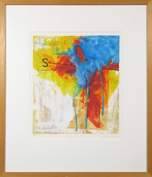 Piotr Konkel - Zeefdruk, The horse - Ingelijst kopen? Bied vanaf 10!