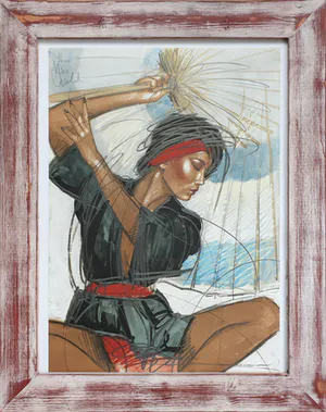 Nico Vrielink - Ingelijste zeefdruk kopen? Bied vanaf 120!