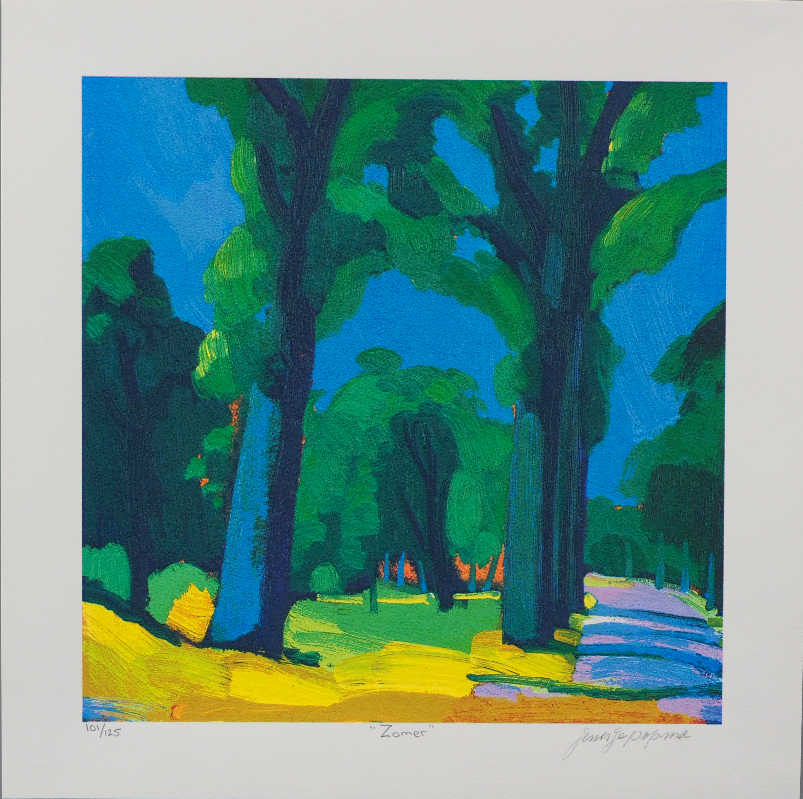 Jentsje Popma - Zomer verkocht voor € 50!