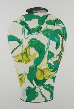 Marian Plug - Litho, Vaas II - Ingelijst (Groot) kopen? Bied vanaf 20!