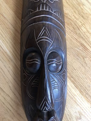 Niet of onleesbaar gesigneerd - Artisanaal masker uit Bali, Indonesië kopen? Bied vanaf 1!