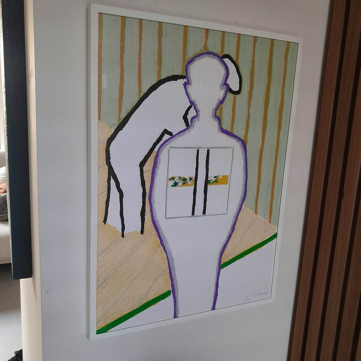 Roger Raveel - Vader en zoon verkocht voor € 795!