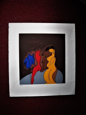 Jules Bekker - oplage 50 stuks -Karakteristieke kleurige Zeefdruk "Venus van Milo" gesigneerd kopen? Bied vanaf 15!