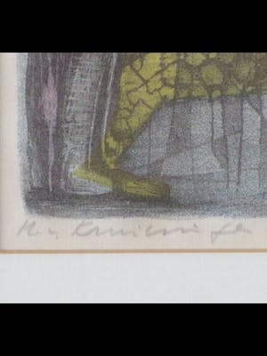 Harry van Kruiningen - Mythologische figuren - Kleurenlitho kopen? Bied vanaf 55!