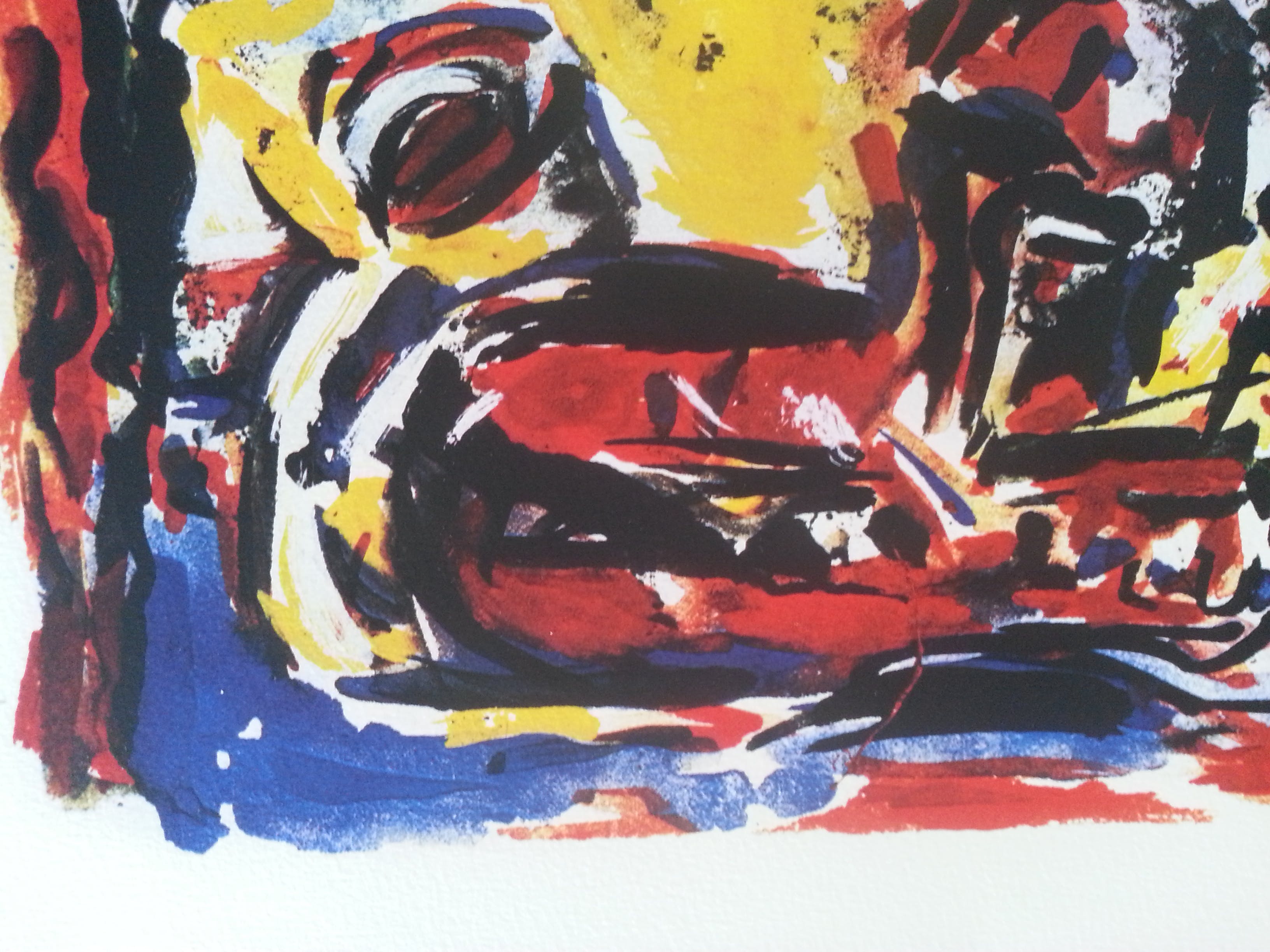 Theo Wolvecamp - Compositie ll - gesigneerde zeefdruk - oplage 200 ex. - 1990 kopen? Bied vanaf 139!