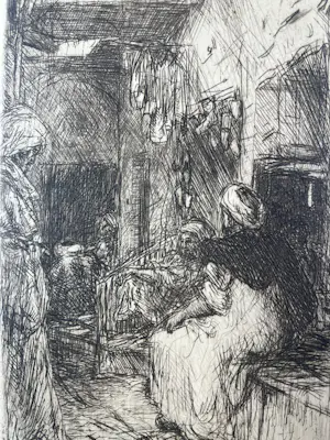 Marius Bauer - Bazaar te Cairo kopen? Bied vanaf 65!