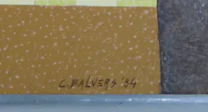 AcheterKees Balvers - Acryl op doek, Stilleven met o.a. stopcontact - Ingelijst? Enchérissez de 150!