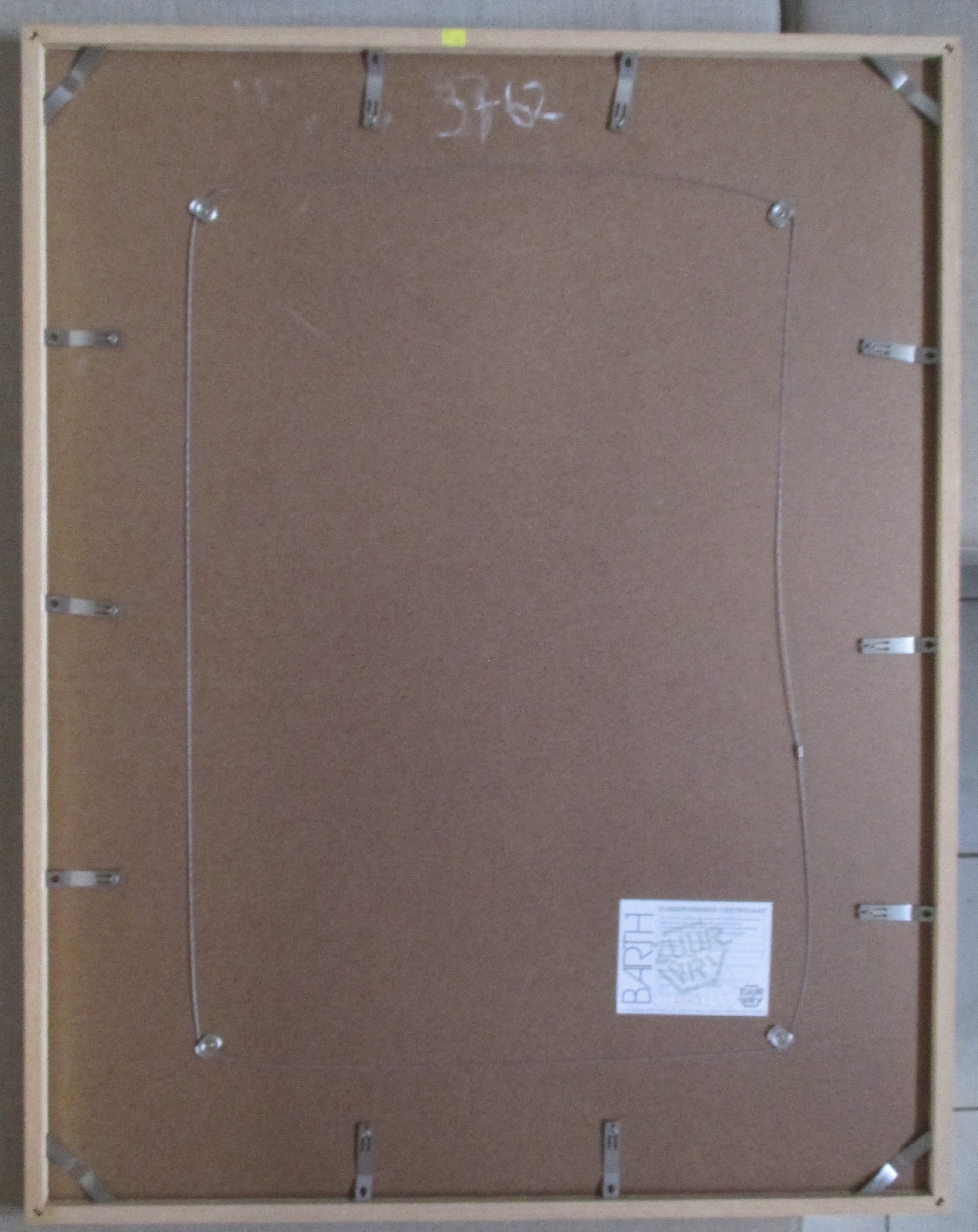 Gert Strengholt - Ingelijste litho "Tale of the grey house" Barth lijst kopen? Bied vanaf 60!