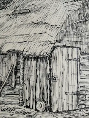 Henri von Rupprecht - Pentekening Soesterberg kopen? Bied vanaf 10!