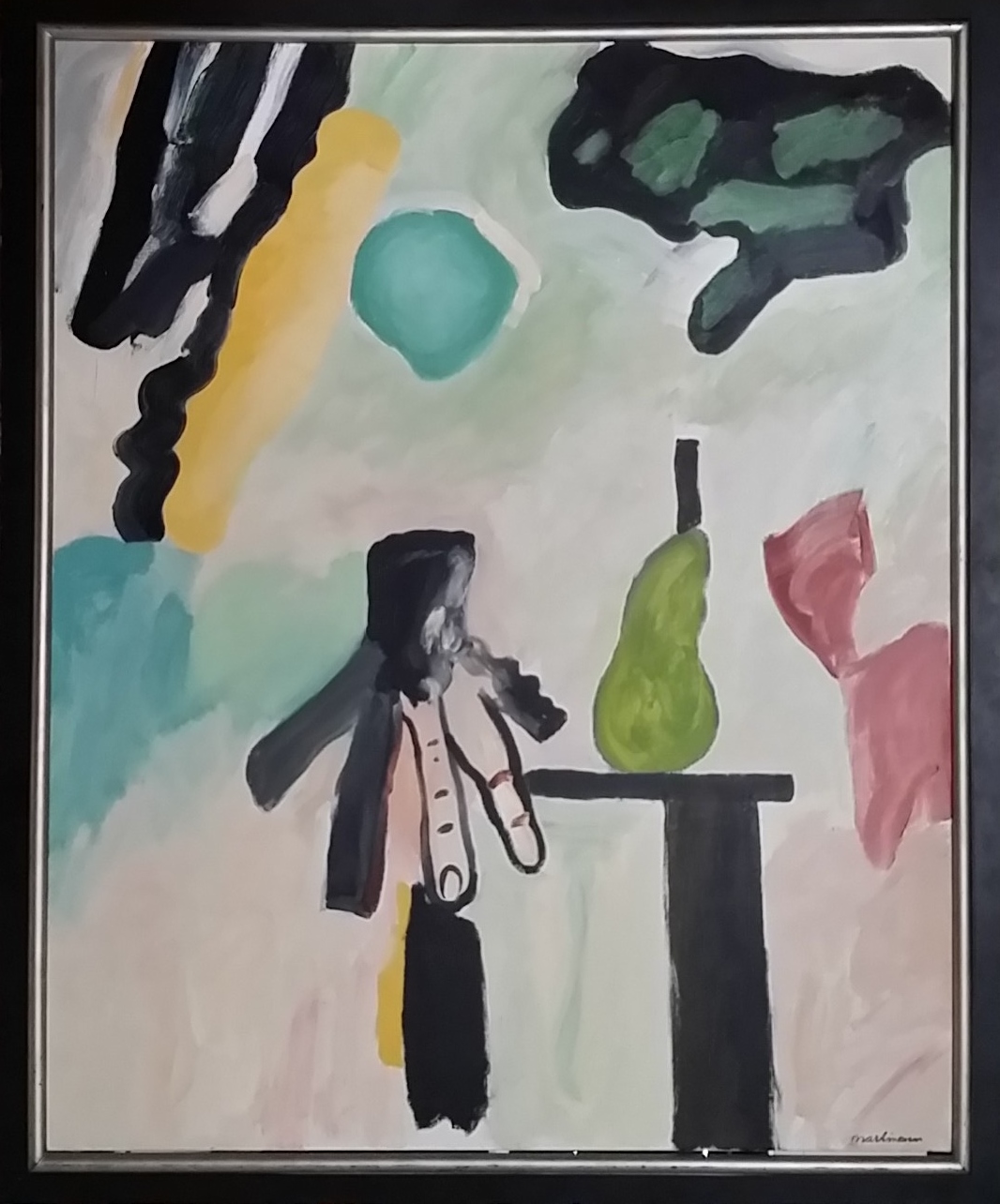 Anton Martineau - Stilleven met peer verkocht voor € 900!