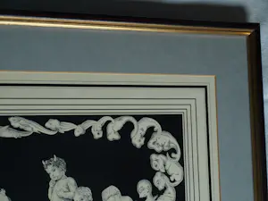 Robert Hallatu - Ingelijste inkttekening , ‘Kringloop…’ – 1978 – Lijst, 49 x 64 cm. kopen? Bied vanaf 250!