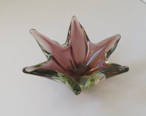 Flavio Poli - Sommerso zeester vormig schaaltje in dieppaars en Anna groen kopen? Bied vanaf 32!