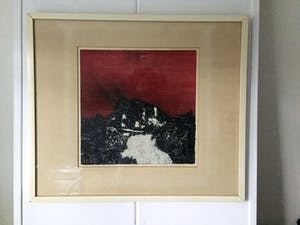 Andre Kerkhoven - Kleurets, Ingelijst kopen? Bied vanaf 65!