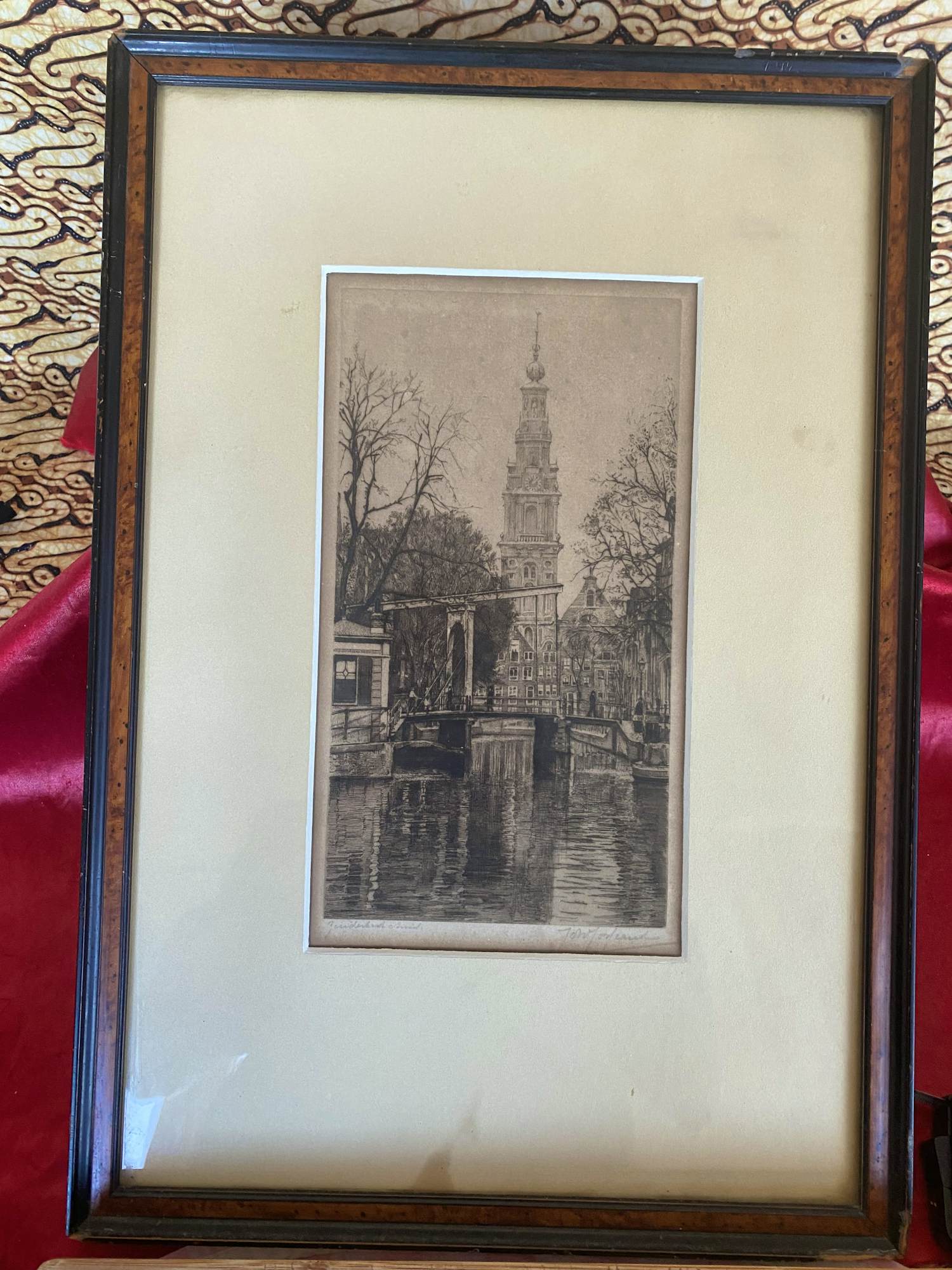 Johannes Josseaud - Zicht op Zuiderkerk kopen? Bied vanaf 35!