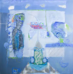 Yvonne Reuijl - Acryl op doek, Verlaten kamers - Ingelijst kopen? Bied vanaf 200!