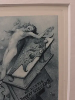 Jean Morisot - Erotisch werk. Vrouw op boek. kopen? Bied vanaf 55!