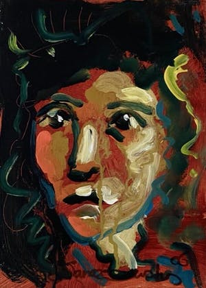 Justus Donker - Portret kopen? Bied vanaf 35!