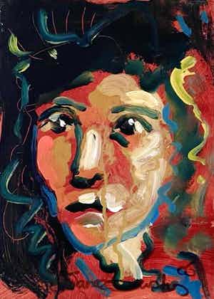 Justus Donker - Portret verkocht voor € 35!