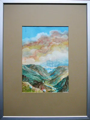 Machteld Hooyen - Summerballad -aquarel circa 1980- kopen? Bied vanaf 35!