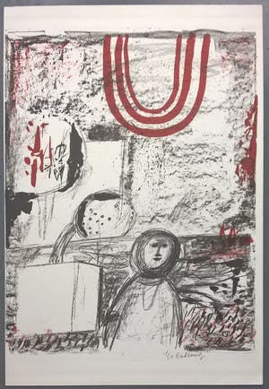 Jan Cobbaert - gesigneerde litho kopen? Bied vanaf 250!