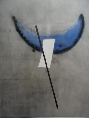 Anneke van der Mandele - In the air spirit, aquatint ets kopen? Bied vanaf 30!