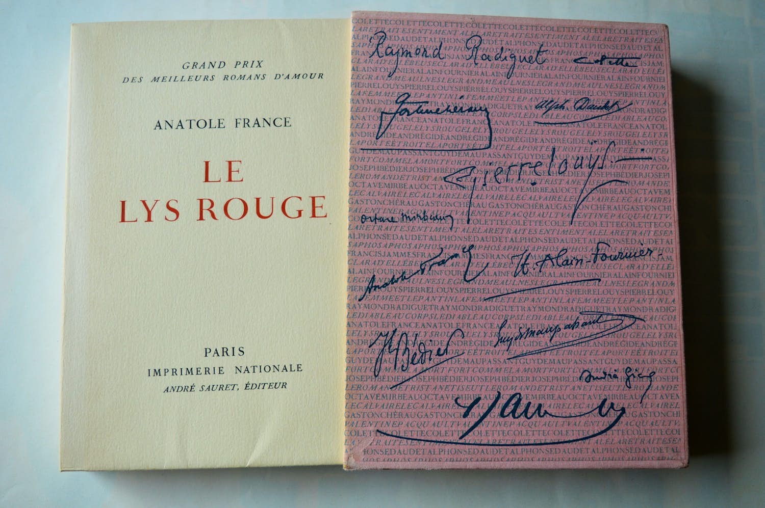 Kees van Dongen - Anatole France / Kees van Dongen; Le Lys Rouge. kopen? Bied vanaf 75!