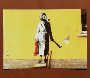 Banksy - FCK PTN! - 2 sets kopen? Bied vanaf 150!