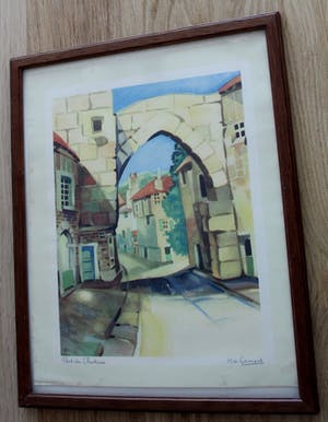 Henk van Gemert - ingelijste litho: Port du Chateau kopen? Bied vanaf 35!