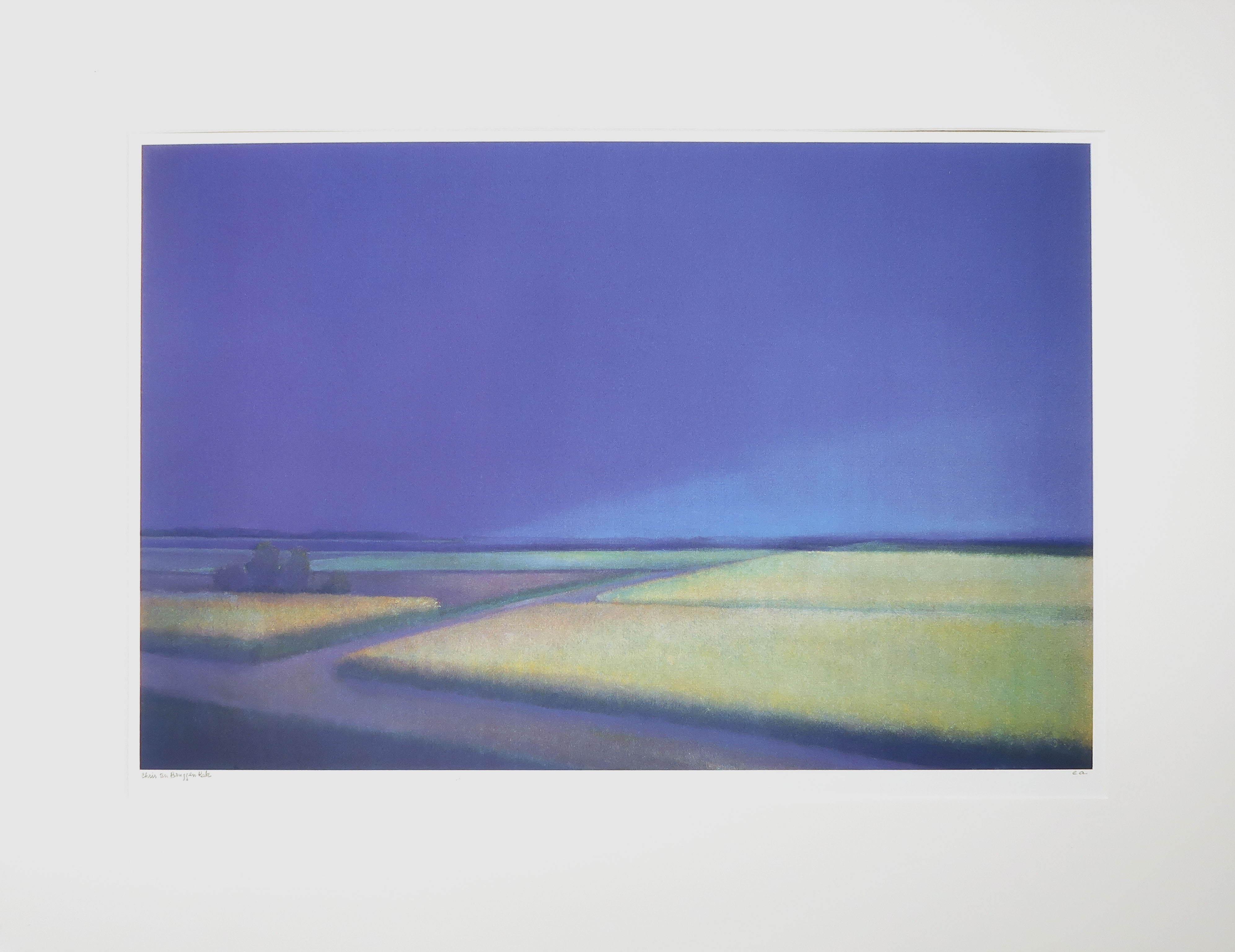 Chris ten Bruggen Kate - Zeefdruk, Zomer Verkocht | Kunstveiling.nl