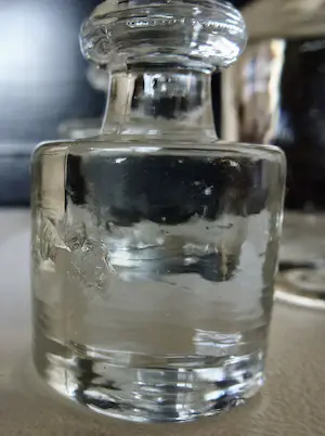 Niet of onleesbaar gesigneerd - 5x Vintage glazen (apothekers) gewichten. kopen? Bied vanaf 1!