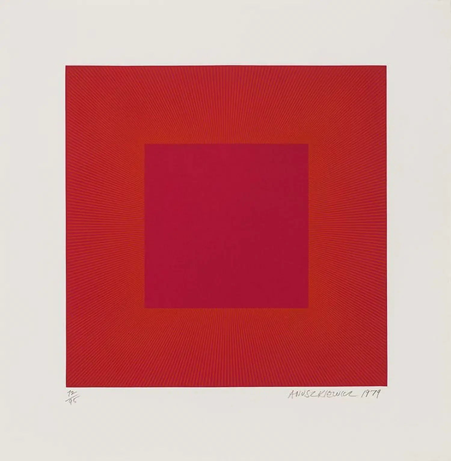 Richard Anuszkiewicz (1930-2020)