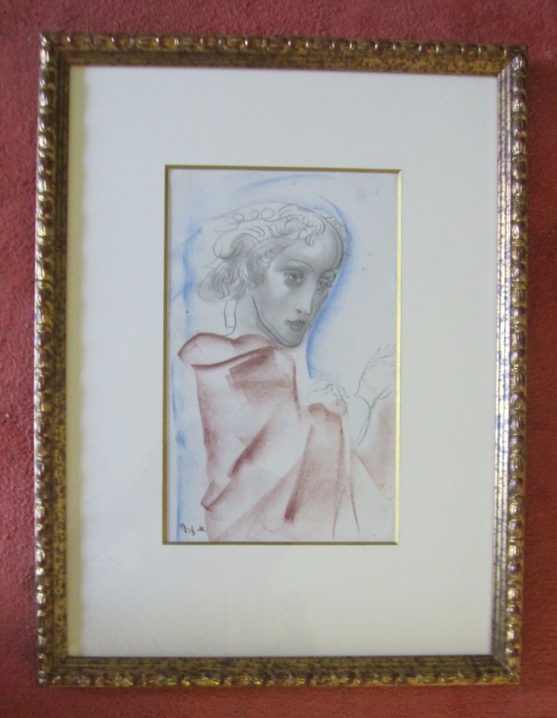 Willem van Konijnenburg - Voorstudie olieverf schilderij verkocht voor € 225!
