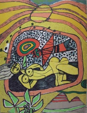 Corneille - Femme et oiseau kopen? Bied vanaf 365!